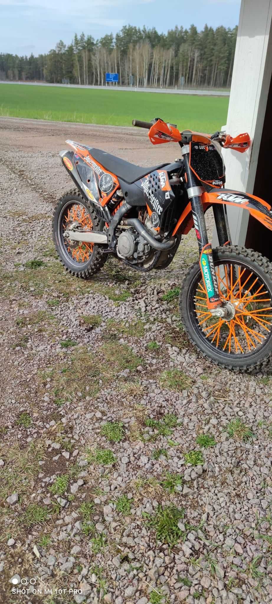 KTM 505 SX 2008r w bardzo zadbanym stanie po remoncie