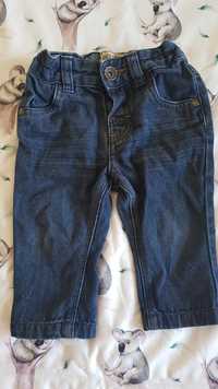 Spodnie jeans dla chłopca rozmiar 68
