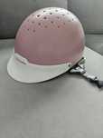 Kask jeździecki konny FOUGANZA różowy