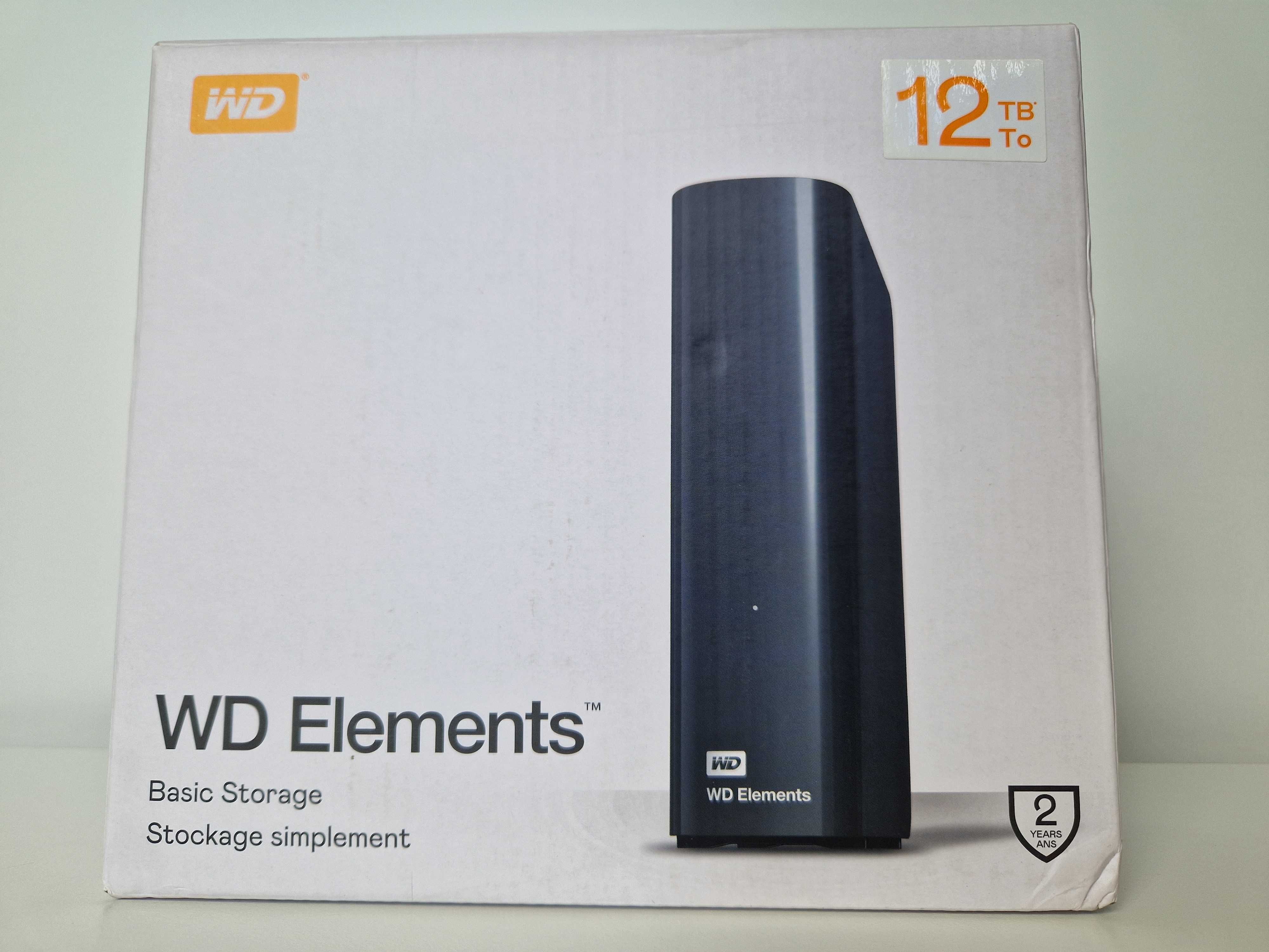 WD Elements 12TB Dysk twardy USB 3.0