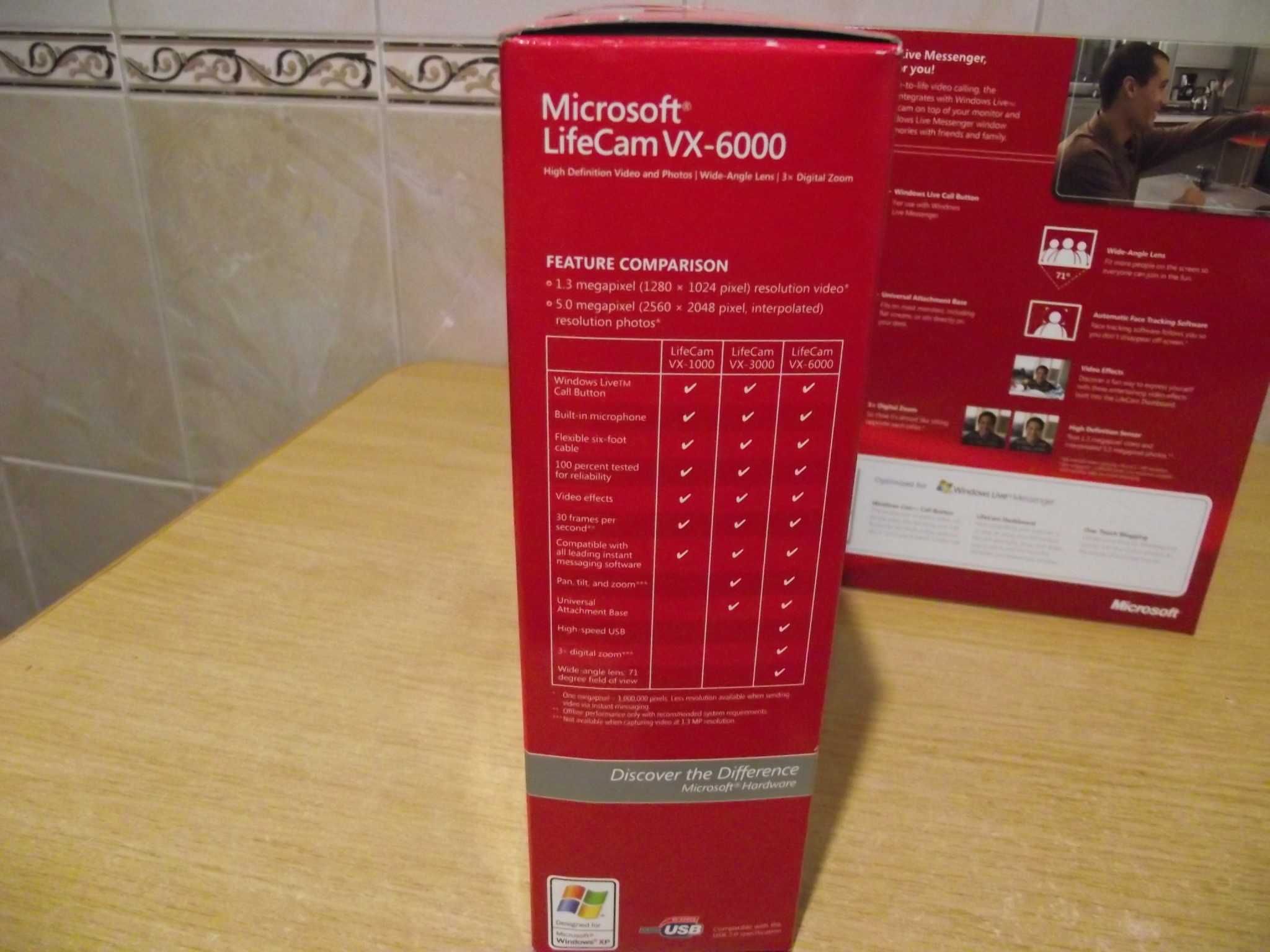 Веб-камера Microsoft Lifecam VX-6000 Оригінал.