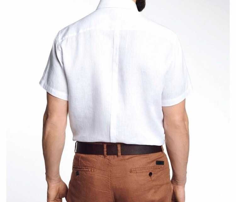 Koszula Ochnik męska , rozmiar M - 100% lnu, nowa