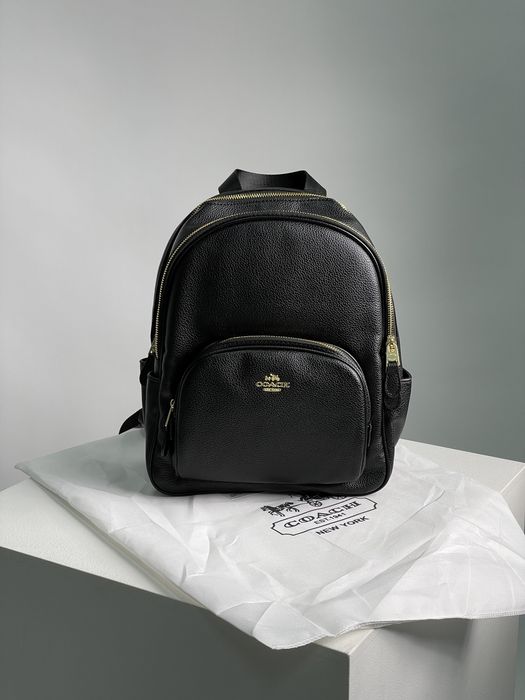 Рюкзак Coach Large Court In Signature Canvas коричневий, беж, чорний