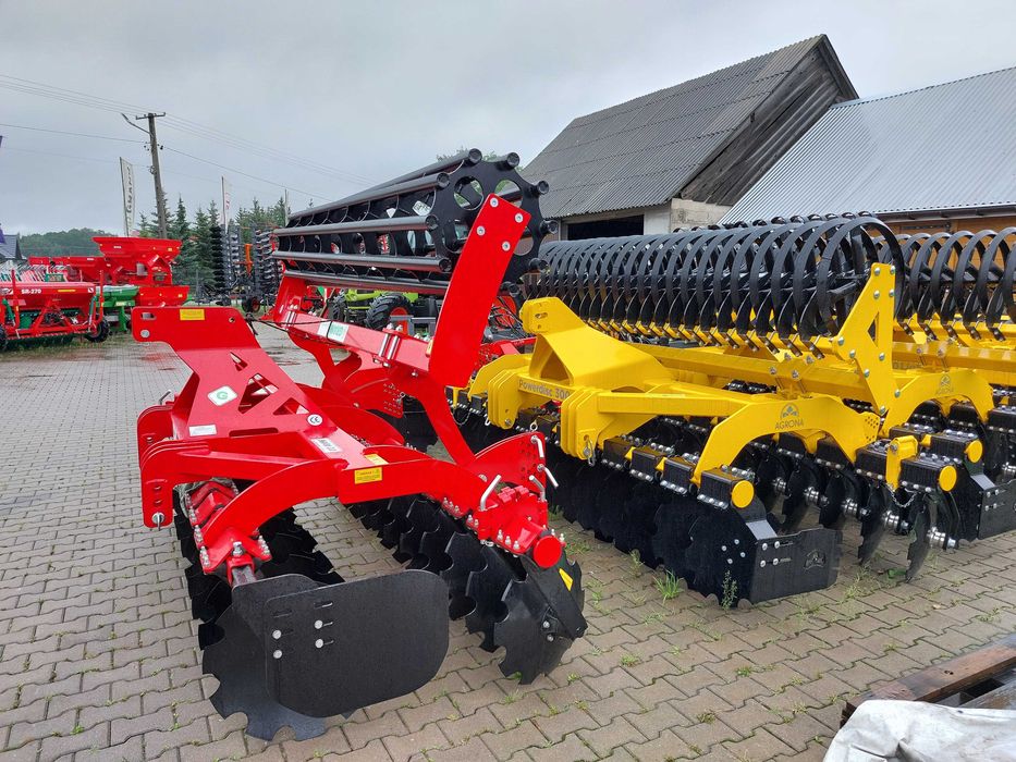 Brona talerzowa EURO-MASZ 1.8m 2m 2.2m 2.5m 2.7 3m Grano System AGRONA