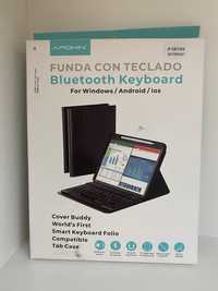 Capa +teclado Bluetooth