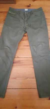 Spodnie męskie Montego W34 L32 zielone