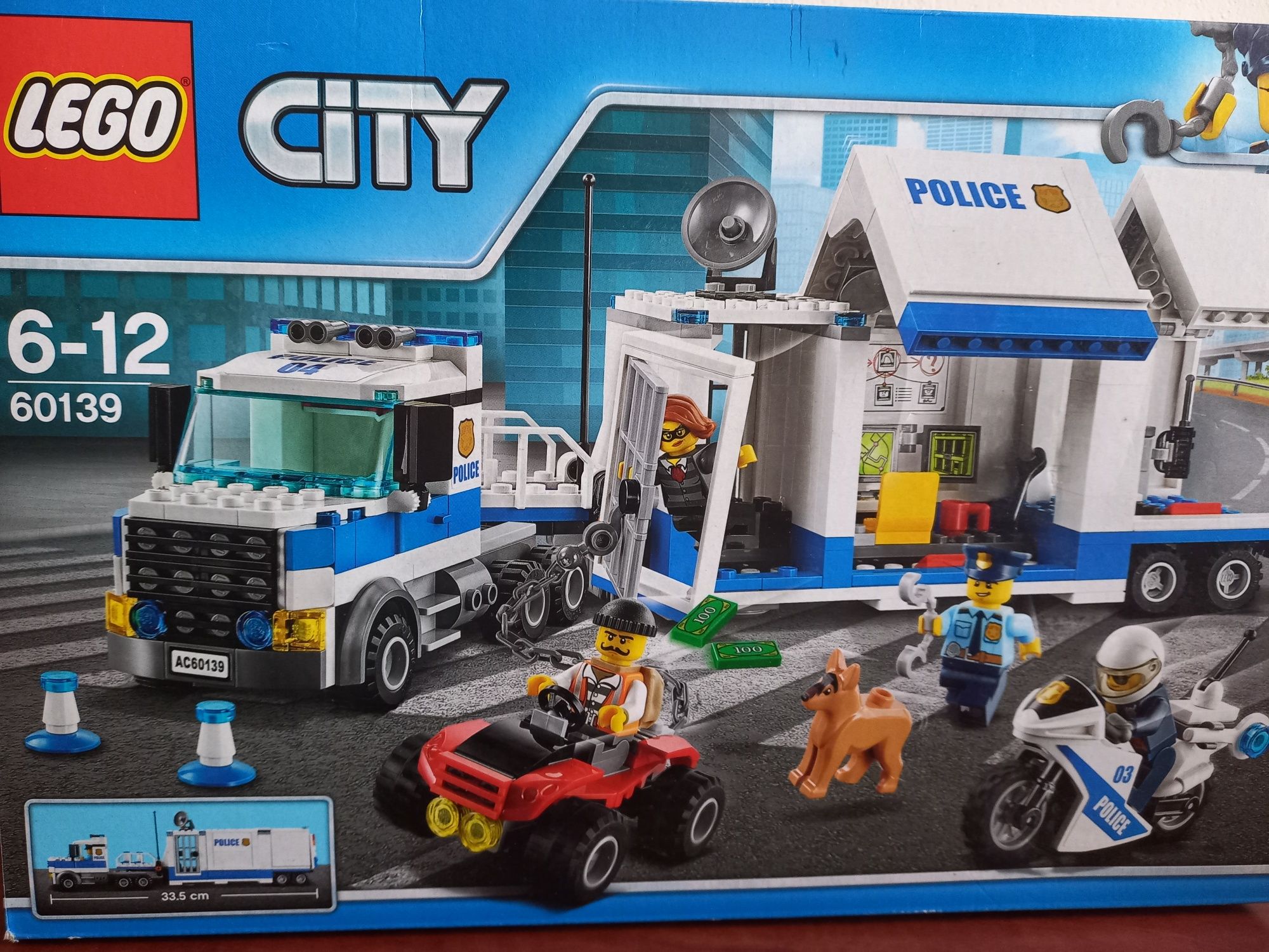 Lego city 60139 Mobilne Centrum Dowodzenia