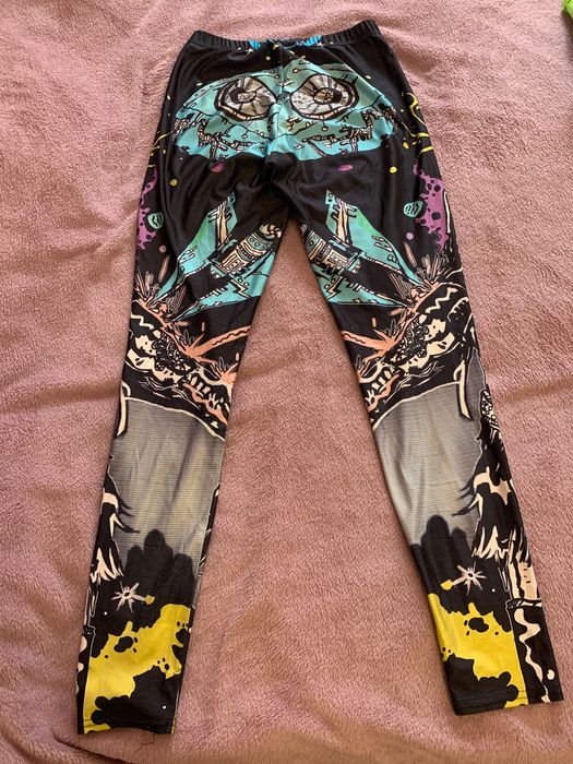 Лосини 3 шт + велосипедкі  яскраві S M за все 300 гр