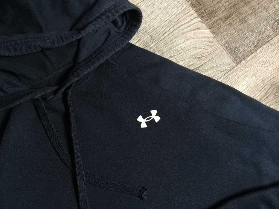 UNDER ARMOUR чоловіче худі ччорне бавовна Л