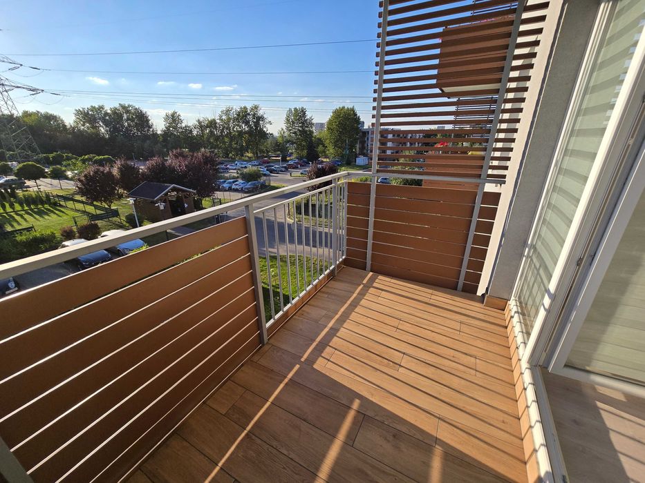 Nowoczesne, dwupokojowe mieszkanie z balkonem, Katowice Bażantów.