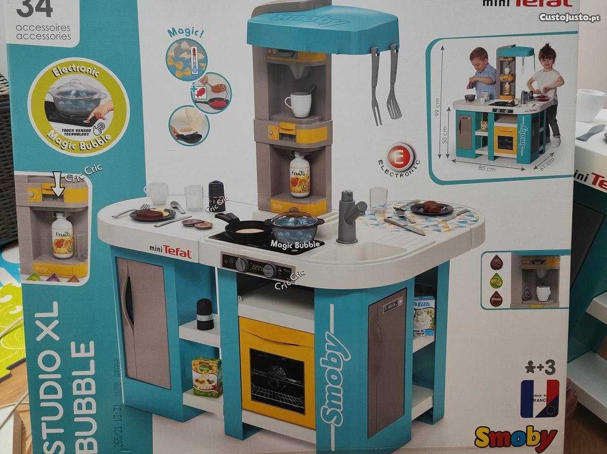 Smoby - Cozinha de brinquedo Studio XL Bubble Tefal