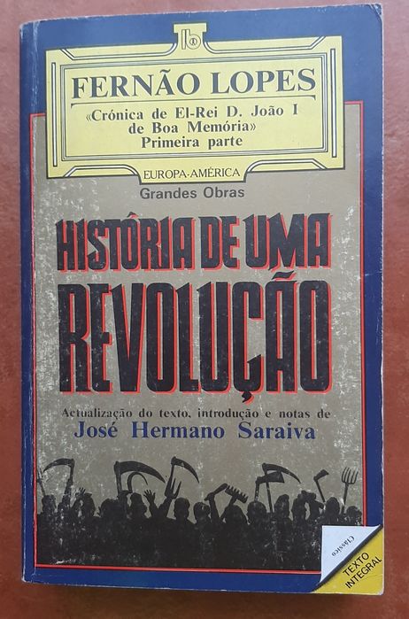 História de uma revolução de Fernão Lopes - portes incluídos
