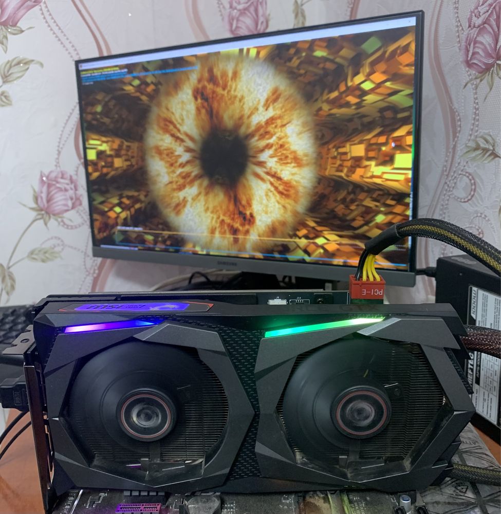 Відеокарта GTX MSI 1660 Super Gaming X холодна і тиха!