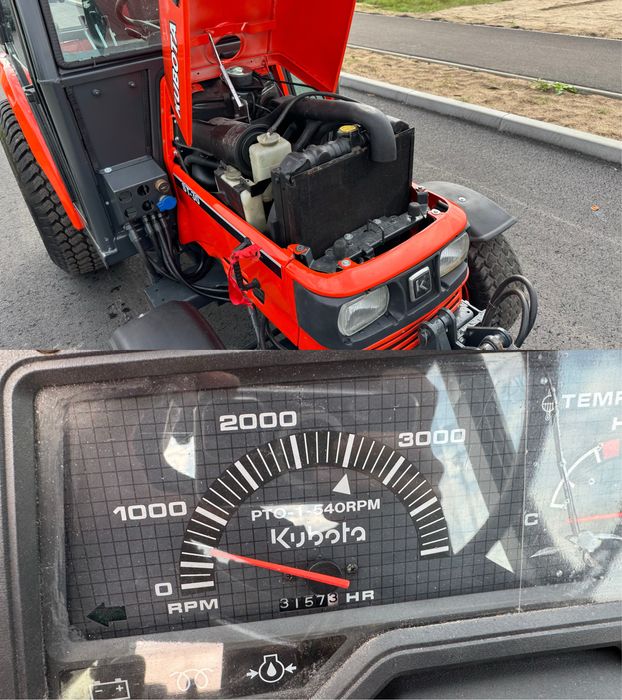 KUBOTA ST 30 / 4x4 / kabina / 3x wałek WOM / tuz / zarejestrowany