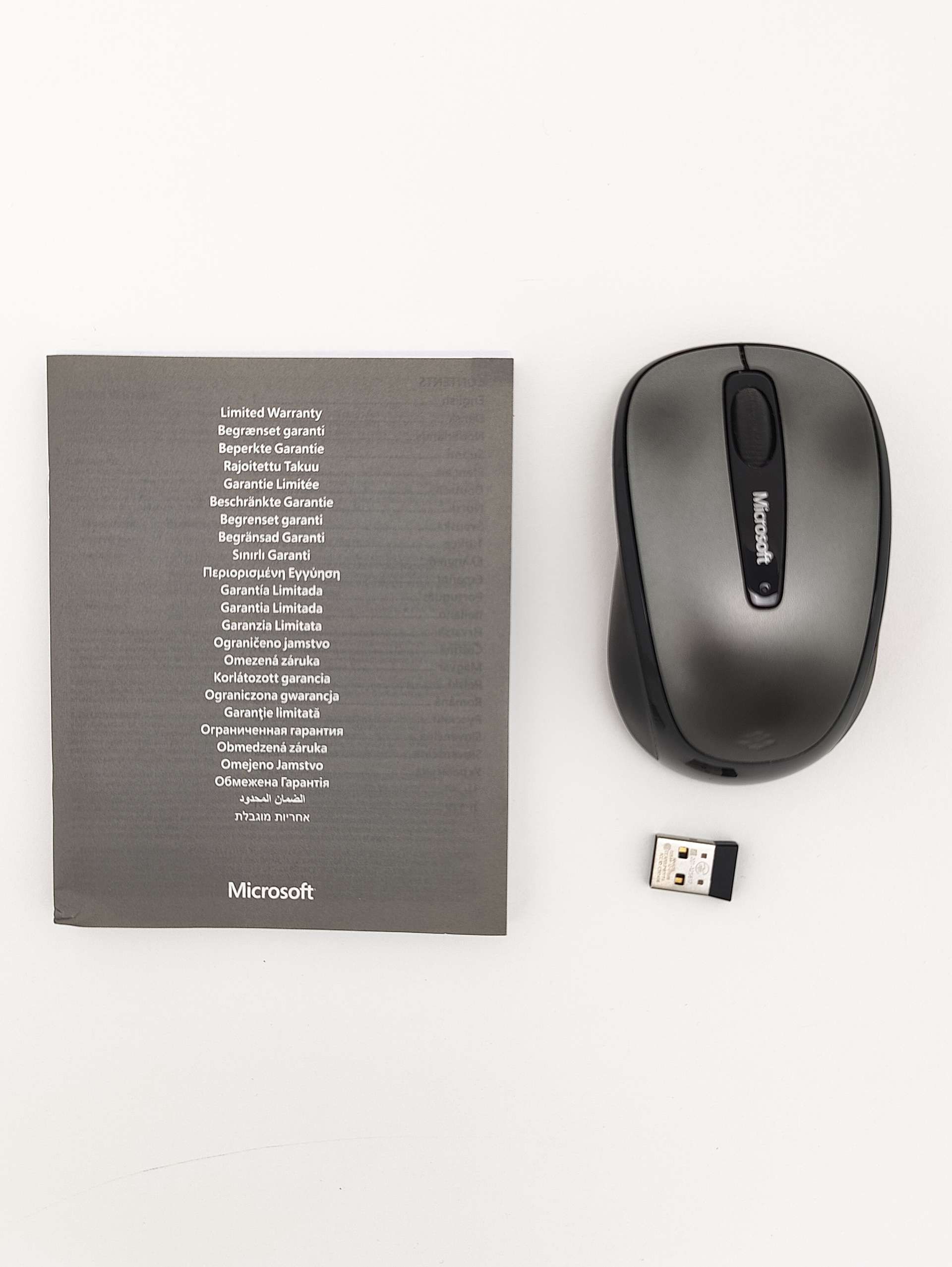 Myszka bezprzewodowa Microsoft Mobile Mouse 3500 sensor BlueTrack