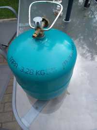 butlę gazową turysztyczna 3kg ważnym atestem