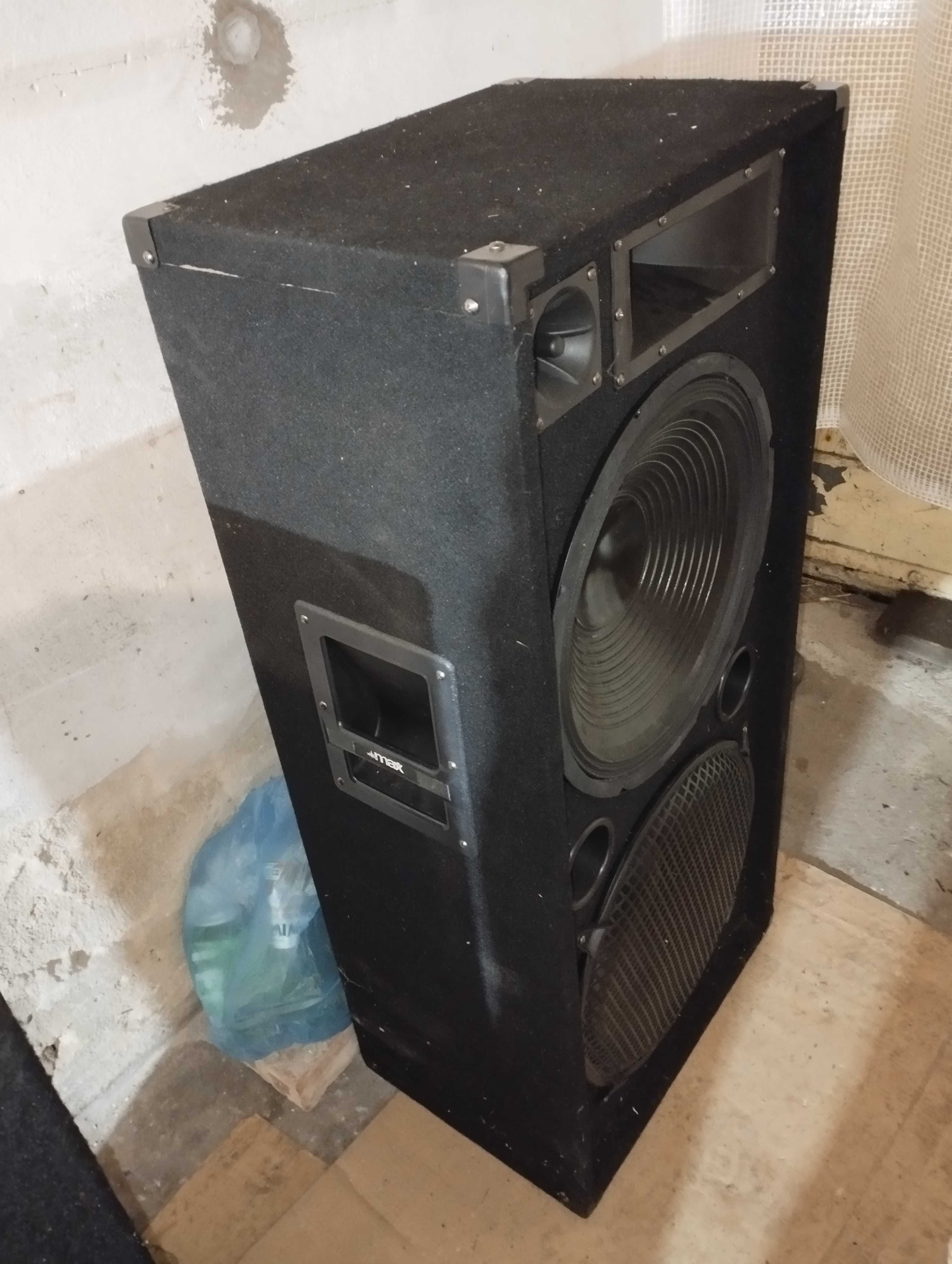 Kolumna Pasywna MAX215 2×15″- 2000W głośnik niskotonowy bassowy 15"