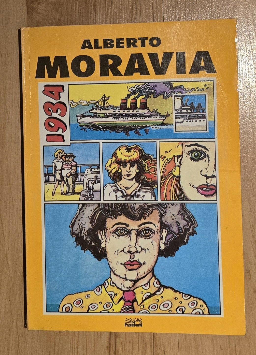 Alberto Moravia Kobieta leopard i 1934 Zestaw 2. książek *