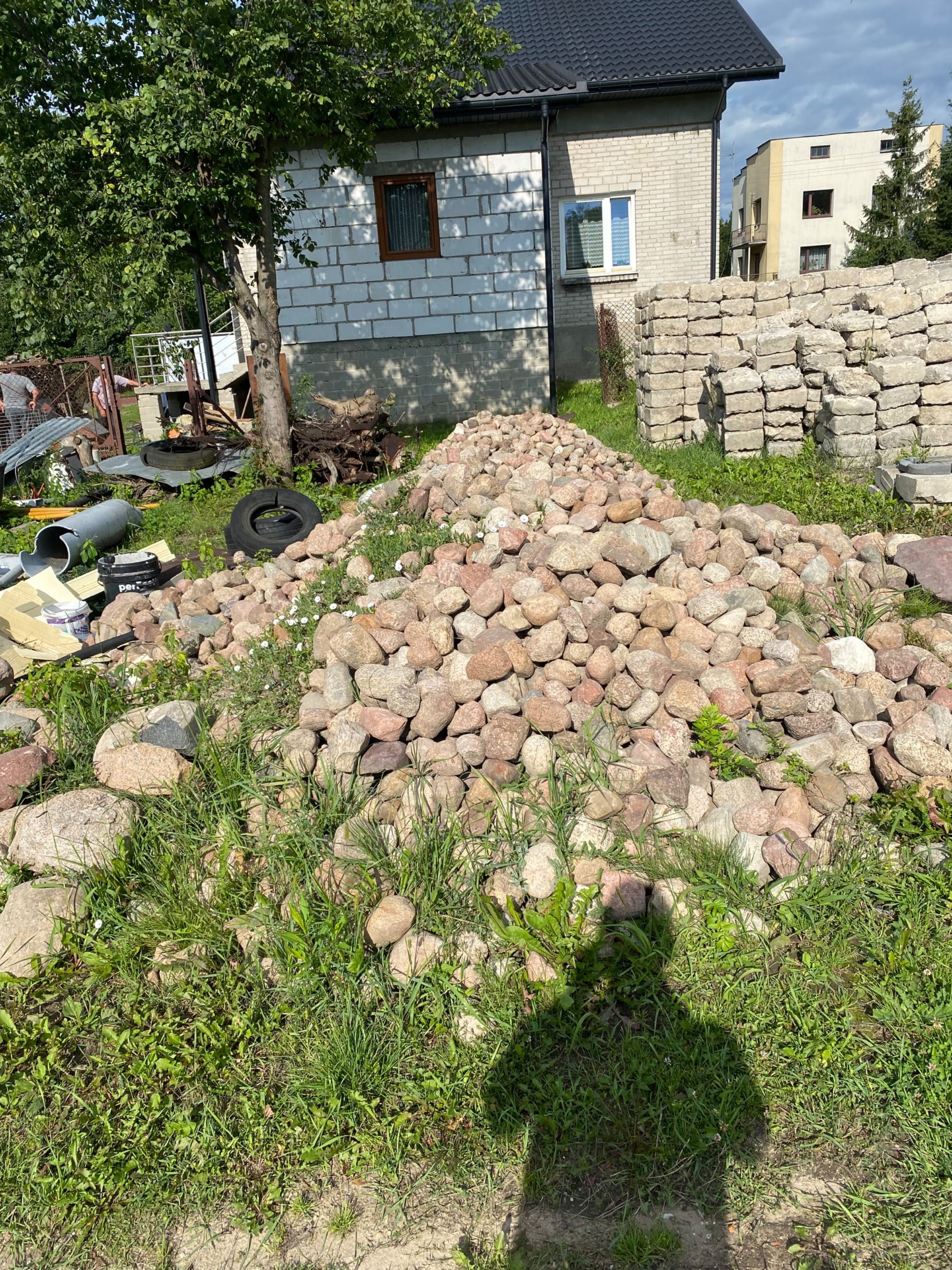 Kamień polny , głazy