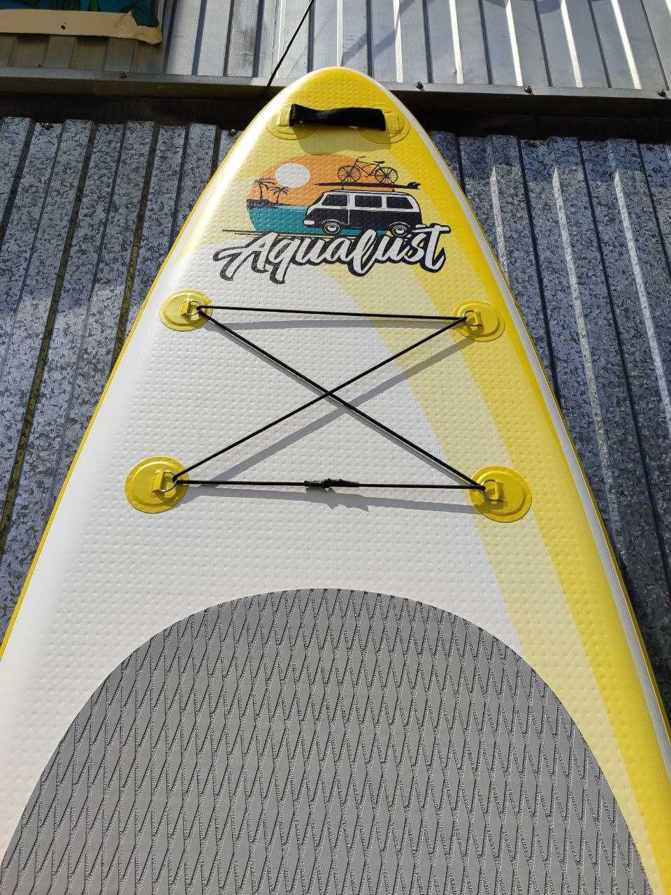 SUP дошка AQUALUST САП доска НОВАЯ 2 СЛОЯ 320 см. борд board Paddle