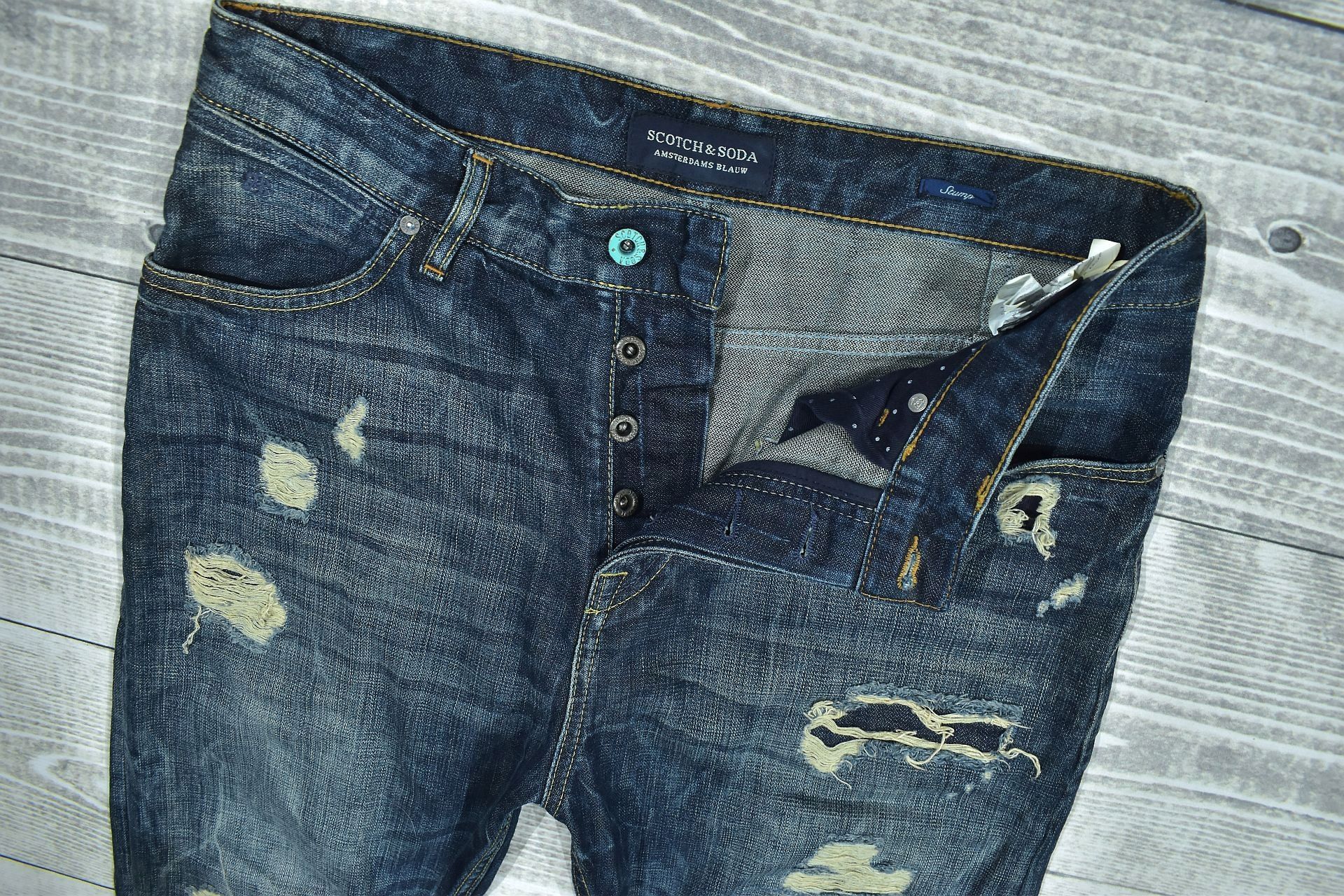 Scotch Soda Stump Loose Taper Jeansy Męskie / 32