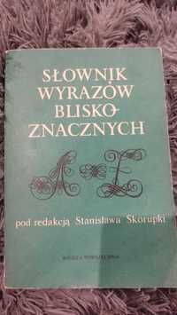 Słownik wyrazów blisko - znacznych