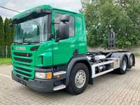 Scania P450 6x2 Euro 6 hakowiec 26ton! rama do zabudowy super stan! niski przebieg!  beczka asenizacyjna! świeży import!