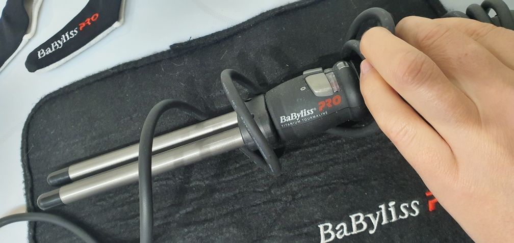 Babyliss плойка двустволка щипцы оригинал, профессиональная. Редкость