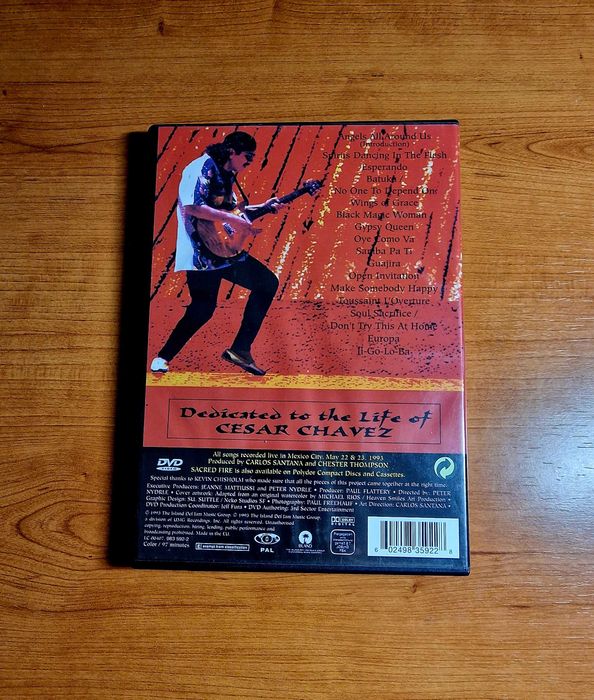 SANTANA: Sacred Fire (Live in Mexico) Dedicado a Cesar Chavez