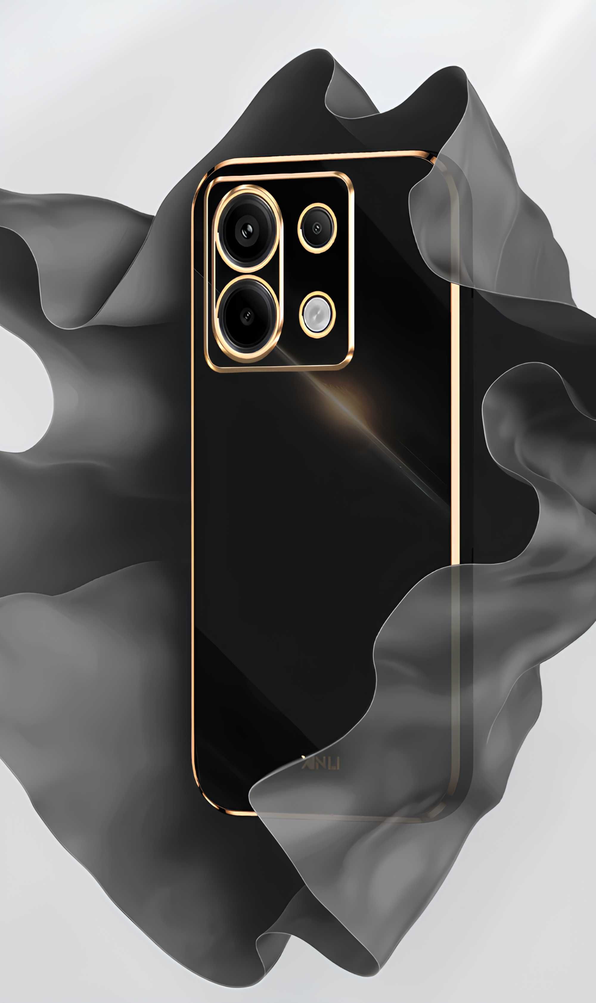 Czarne etui case XIAOMI POCO X6 PRO plecki do telefonu