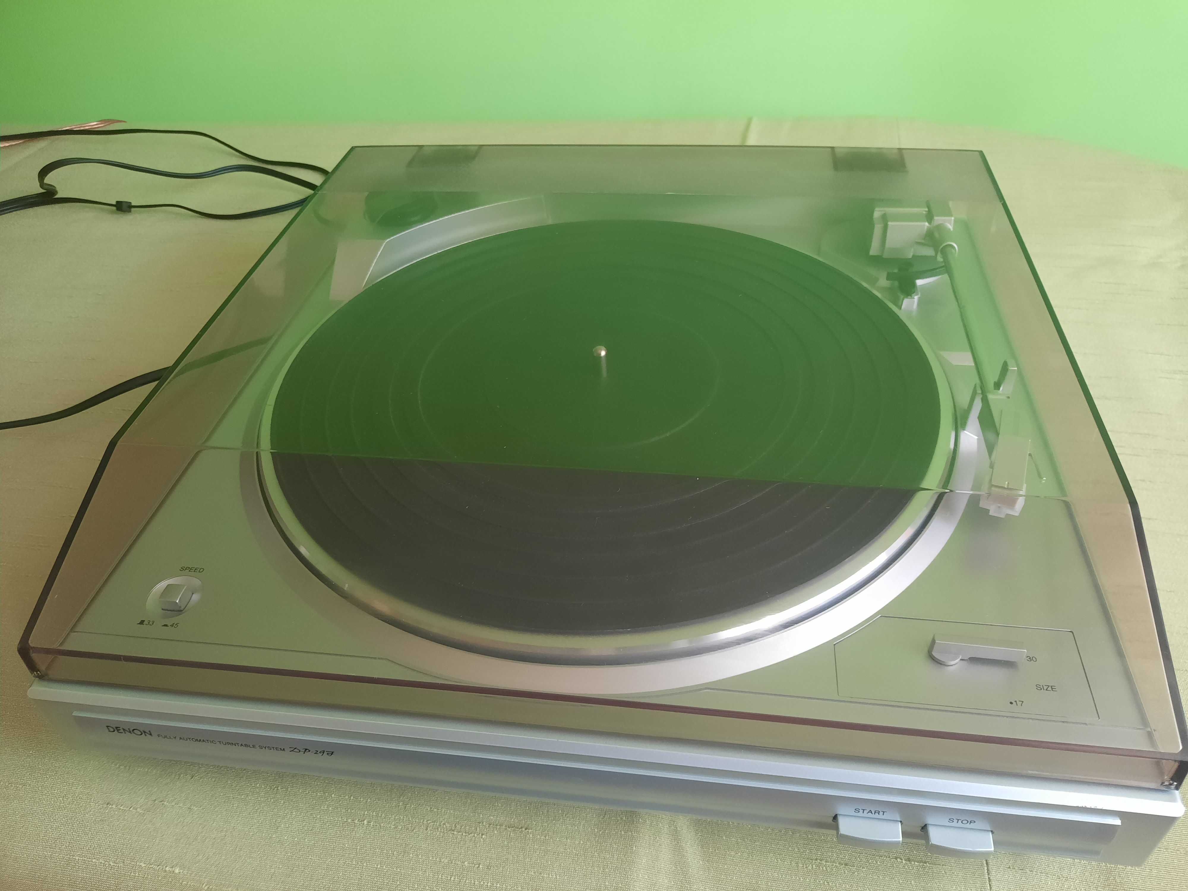 Gramofon DENON DP 29f-srebrny