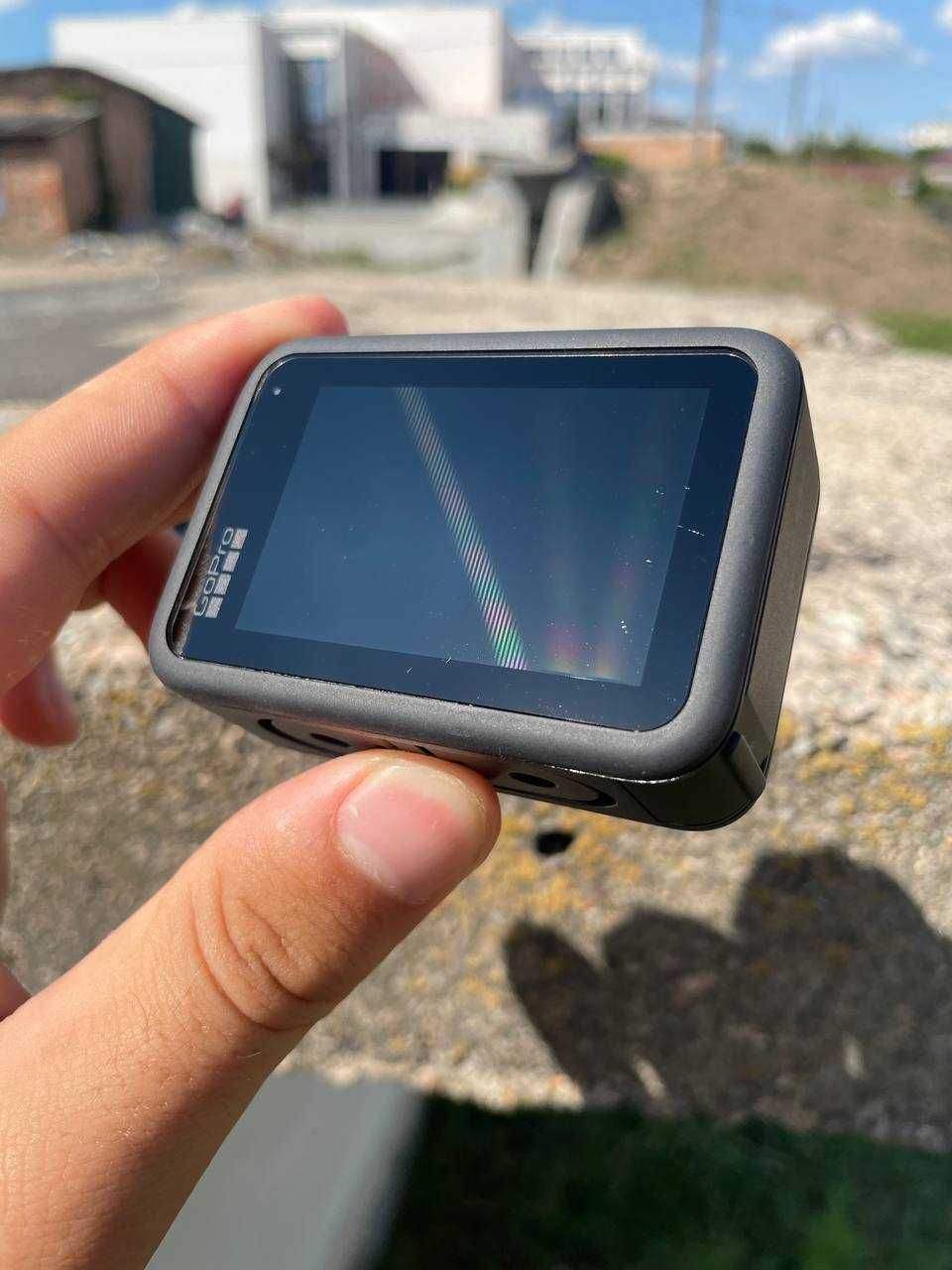 Екшн камера GoPro HERO 9 Black у відмінному стані, з комплектом