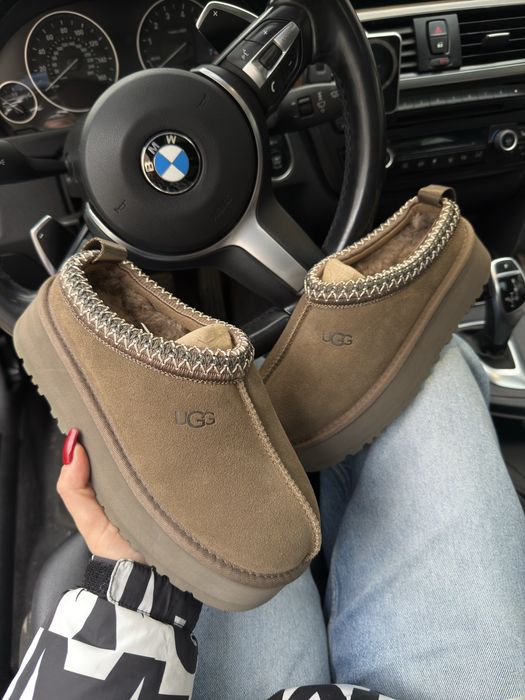 Жіночі зимові уги UGG Tazz Tasman platform driftwood