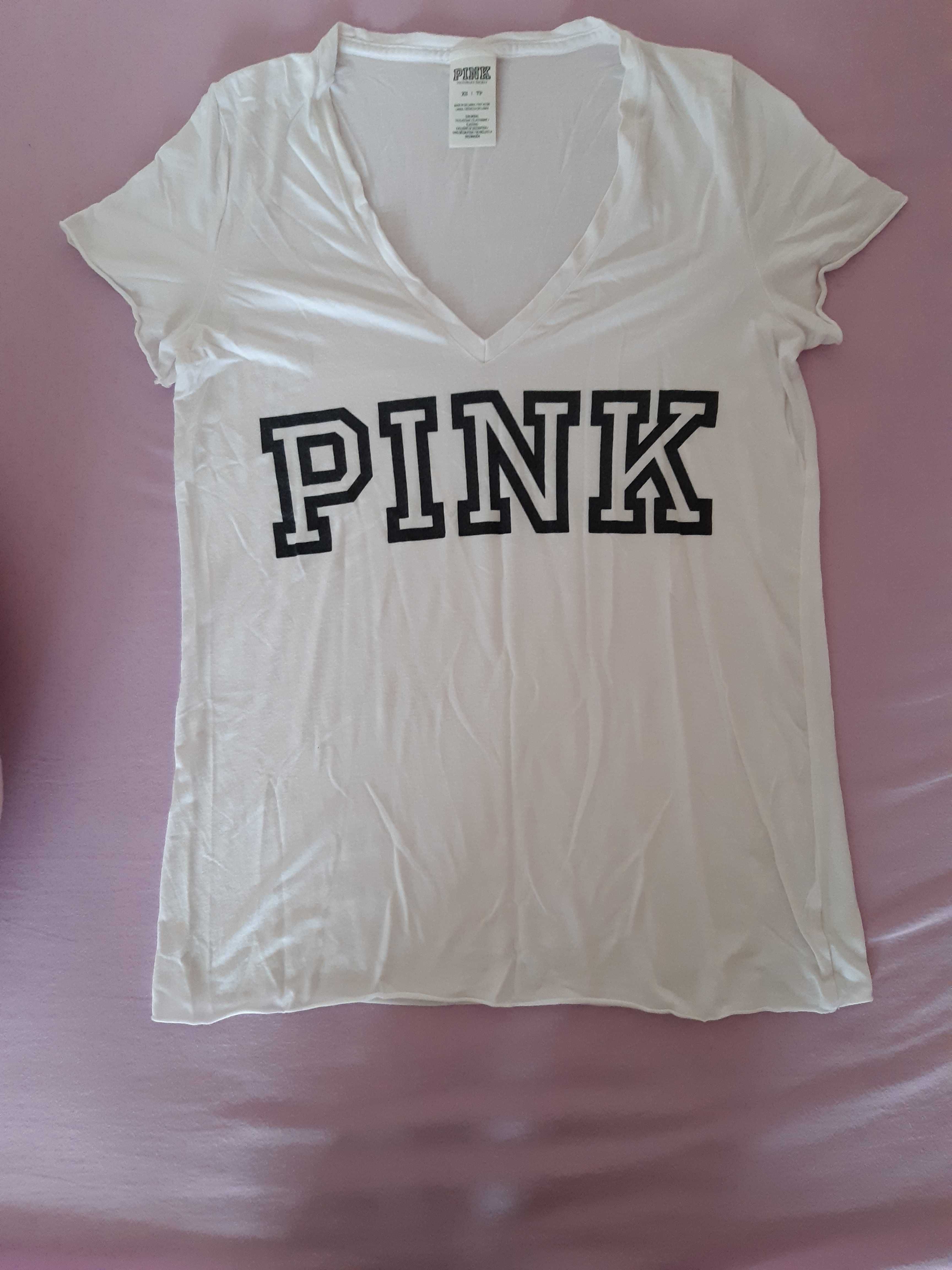 Koszulka biała Pink