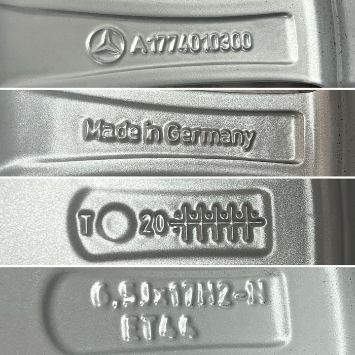 MERCEDES r17 5x112 CLA, A, B, C-Class HANKOOK 205 55 r17 2020 ЗИМА M+S