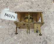 M074 Mechanizm starego zegara chodzik Samuel Marti chodzik pełna płyta