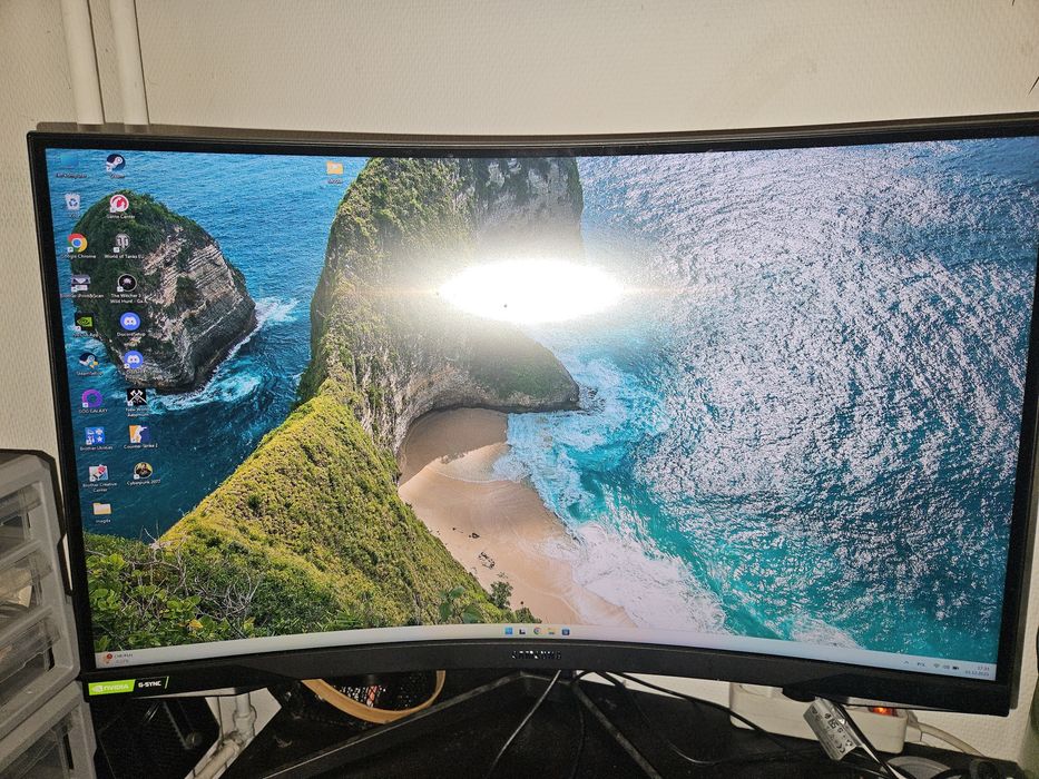 Monitor Samsung 27" C27G73TQSR Zagięty