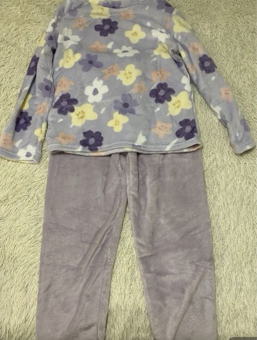 Новая теплая пижама размер М/Л