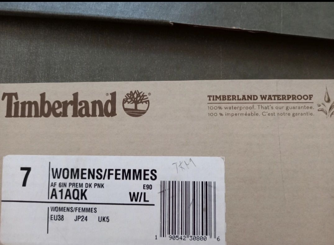 Nowe z metką nieużywane buty Timberland Premium 6 Inch Boots 38