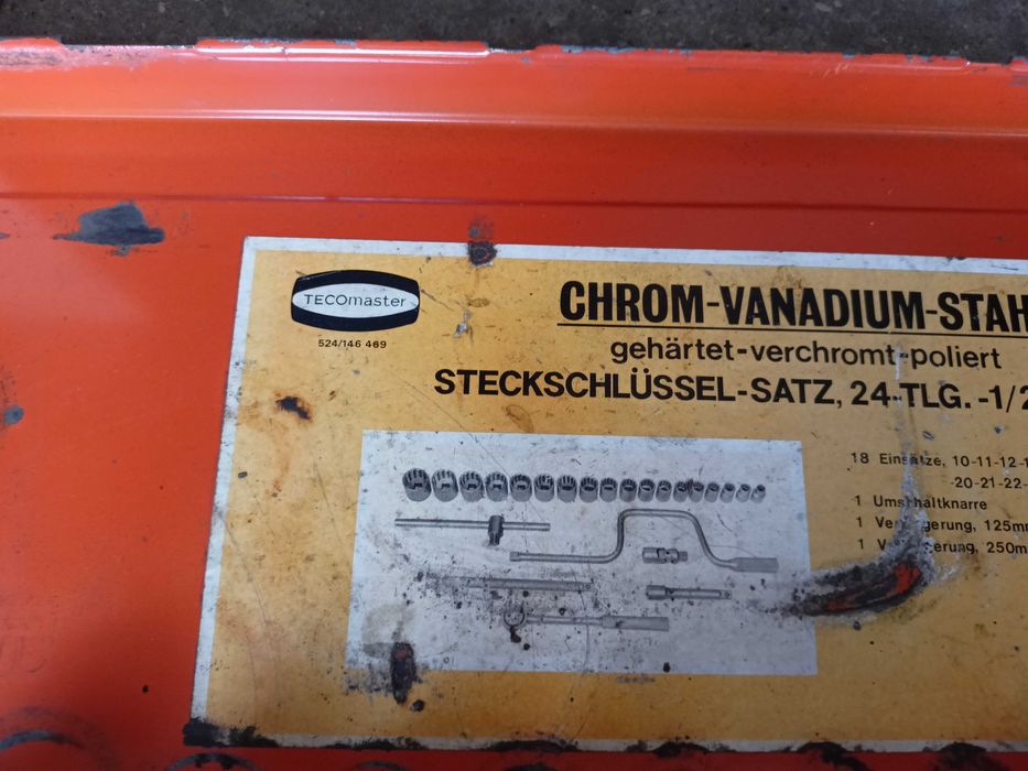 Zestaw kluczy nasadowych TECOMASTER