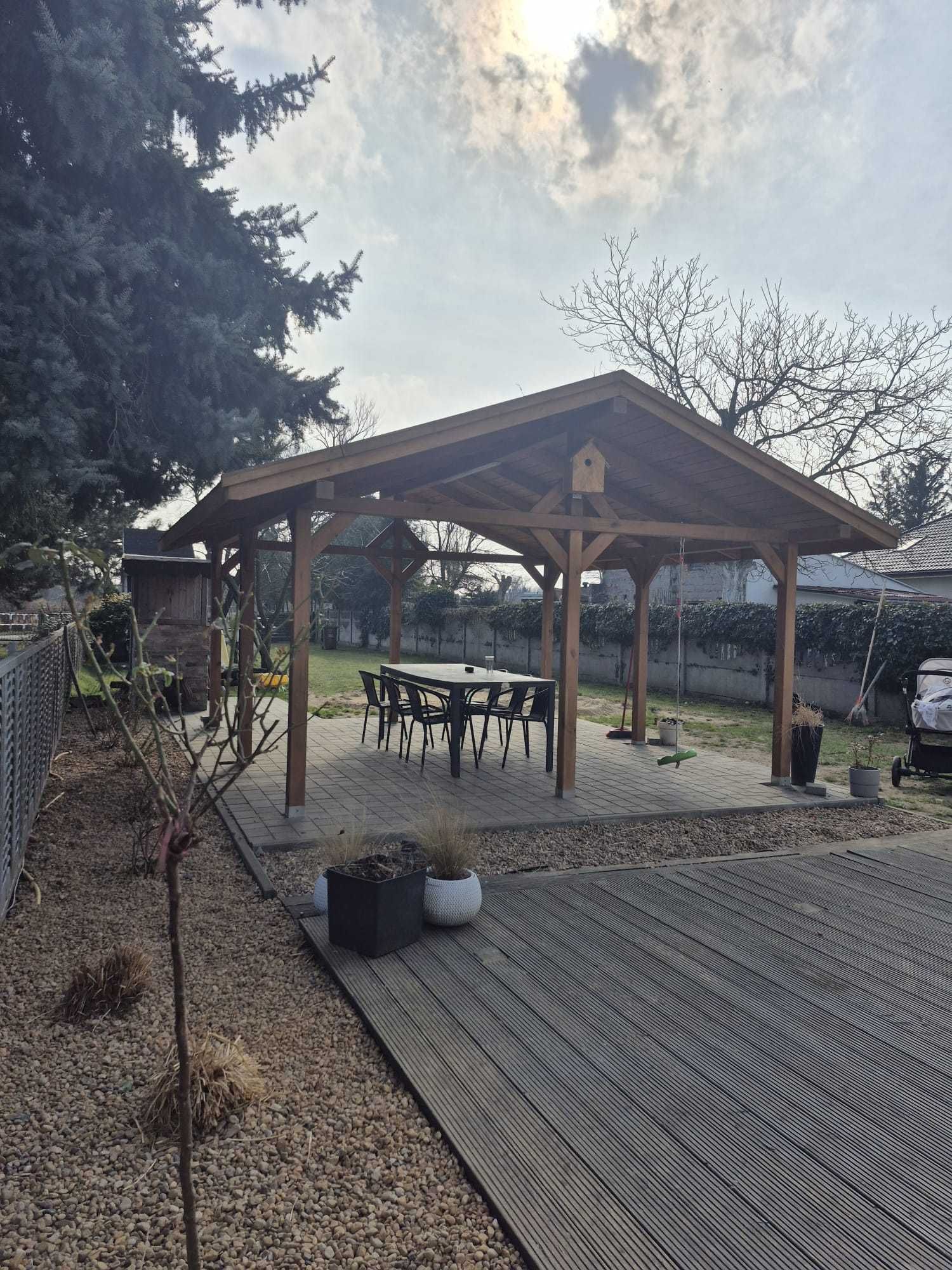 Domki dla dzieci, place zabaw, piaskownice, pergole, domki narzędziowe
