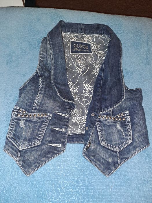 Kamizelka jeansowa GUESS xs