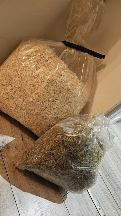 Trociny i siano za darmo