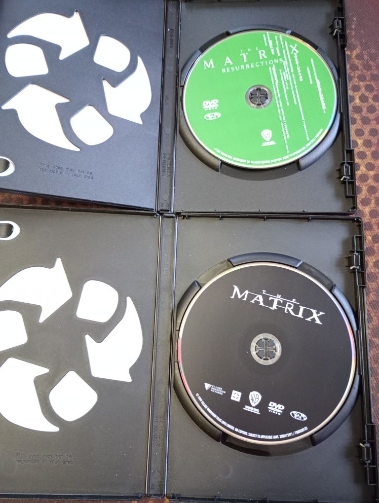 Kolekcja filmów Matrix DVD