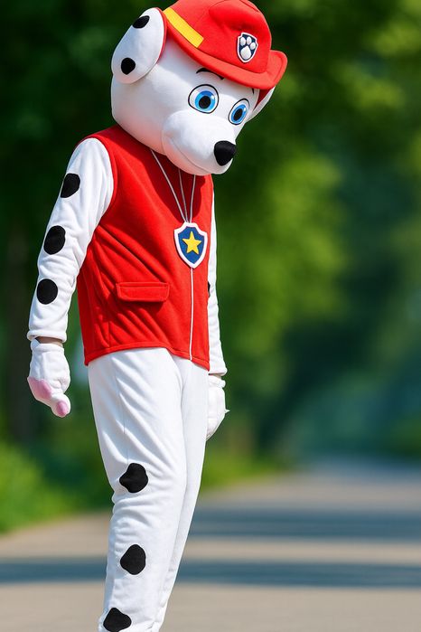 Strój maskotka Marshall Psi Patrol – kostium karnawałowy/reklamowy