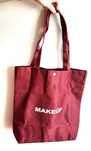 bordowa nowa torebka MakeUp Easy go  A4