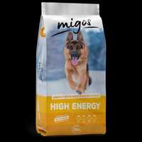 MIGOS HIGH ENERGY karma dla aktywnego psa 20KG NAJTANIEJ