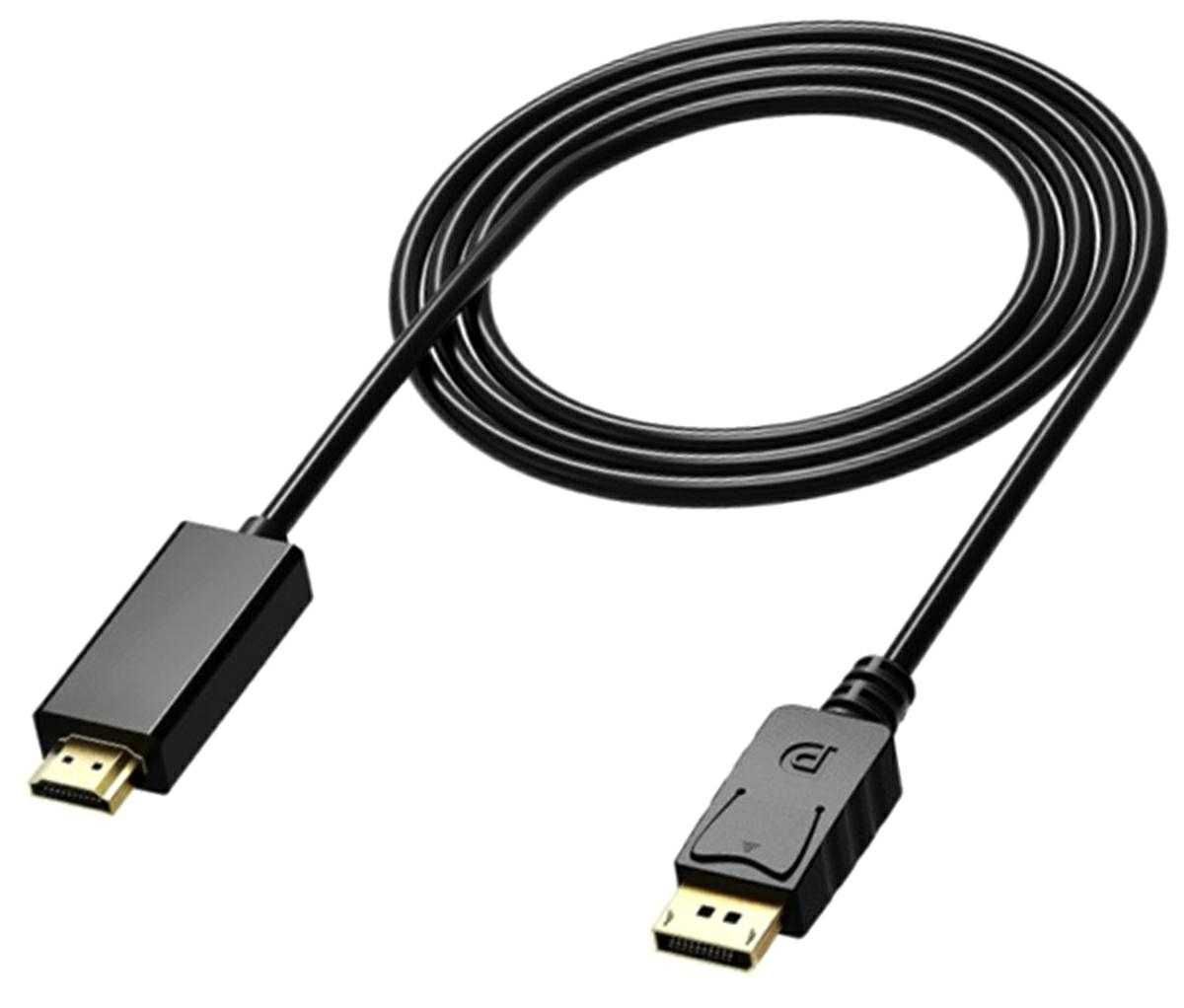 kabel DISPLAYPORT do HDMI 1.8M 4K szybka wysyłka