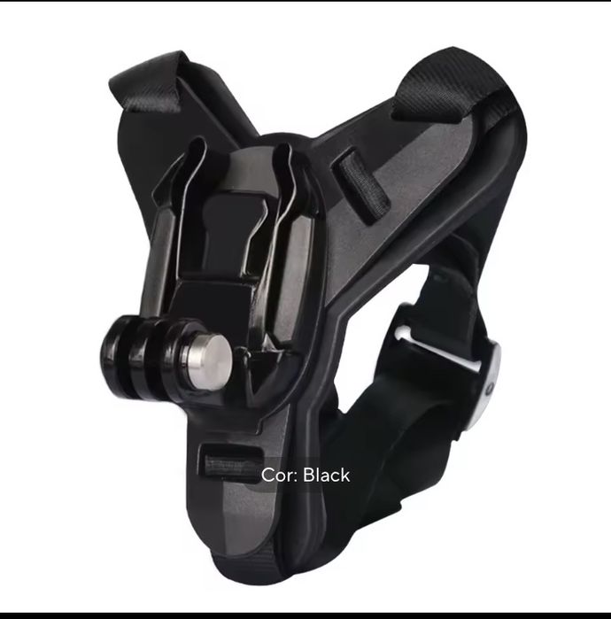 Suporte de camara de video gopro para capacete de moto
