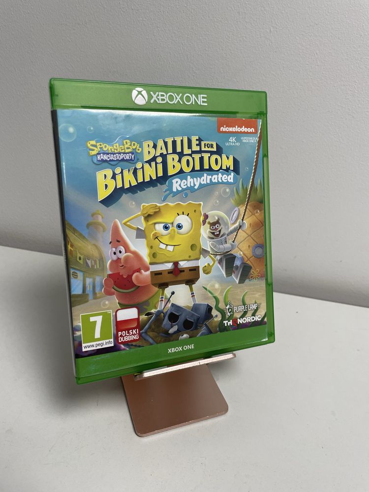 Gra spongebob rehydrated PL dubbing xbox one sprawna